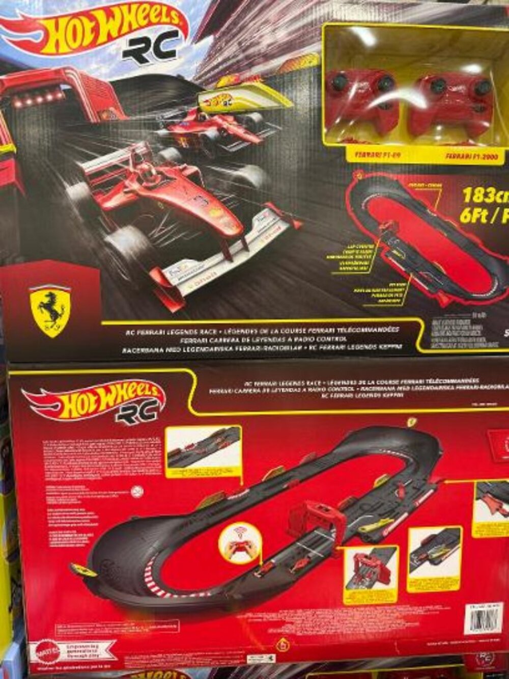 NEW Mattel Hot Wheels Ferrari Track Set